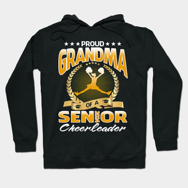 Proud Grandma Of A 2024 Senior Cheerleader Hoodie by eyelashget